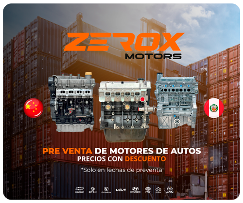 Preventa de motores Zerox Motors